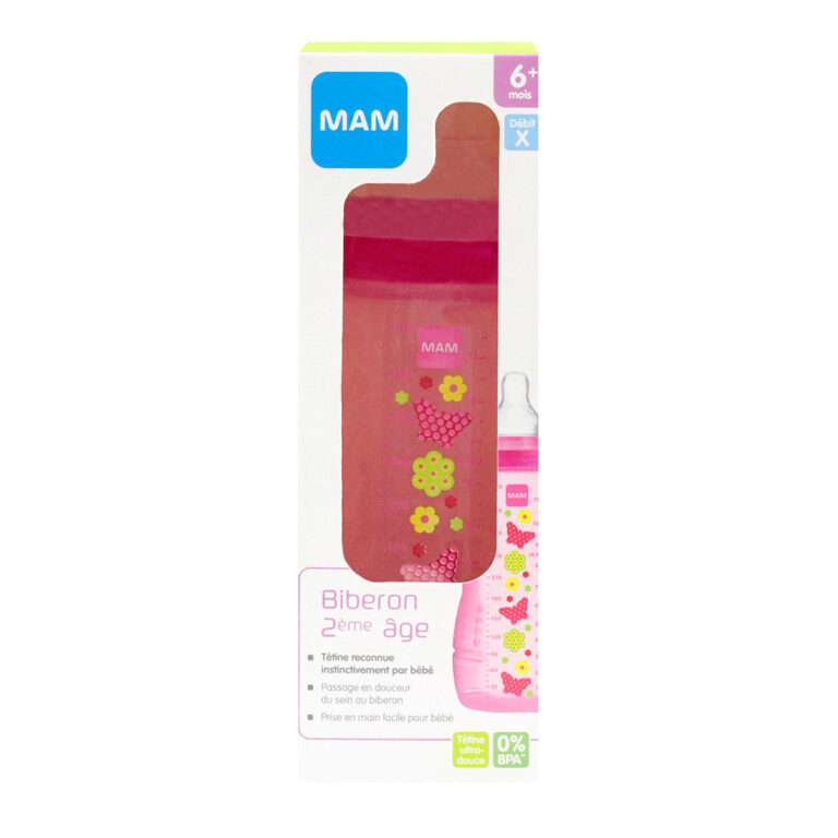 MAM EASY ACTIVE ROSE PALE 6M+ 330ML