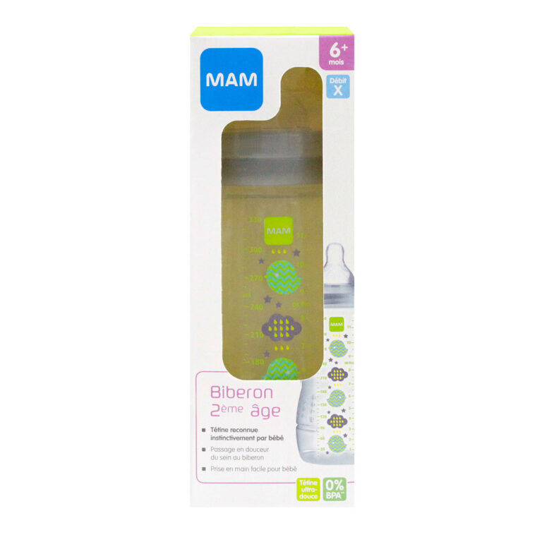 MAM EASY ACTIVE VERT 6M+ 330ML