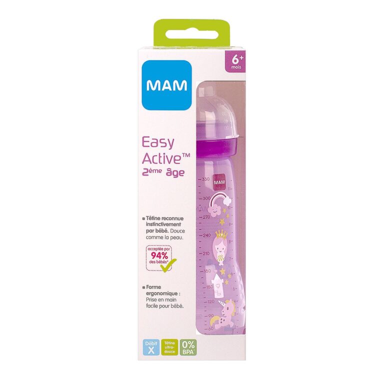 MAM EASY ACTIVE ROSE 6M+ 330ML