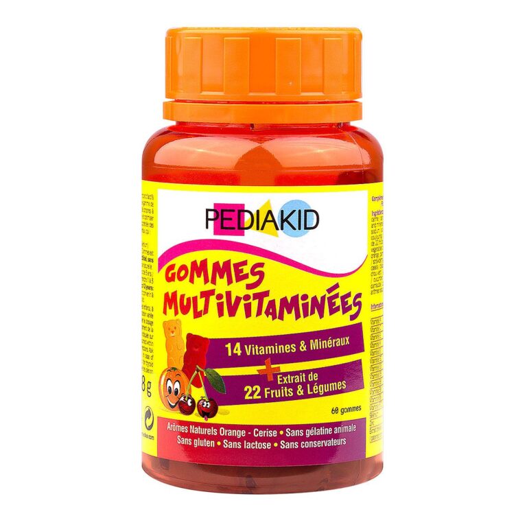 PEDIAKID GUMMIES MULTIVITAMINE 60 OURSONS