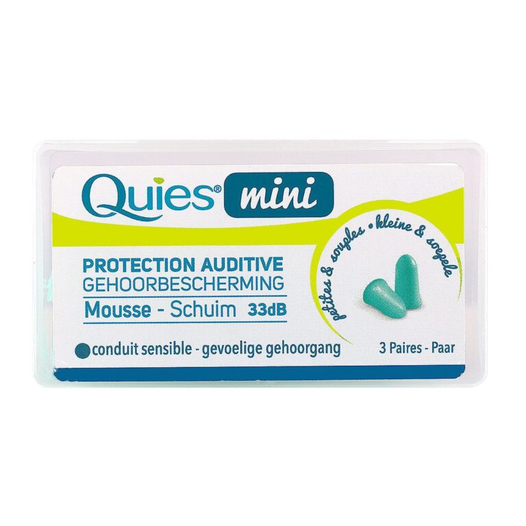 QUIES MINI MOUSSE ANTI-BRUIT – BTE DE 3 P