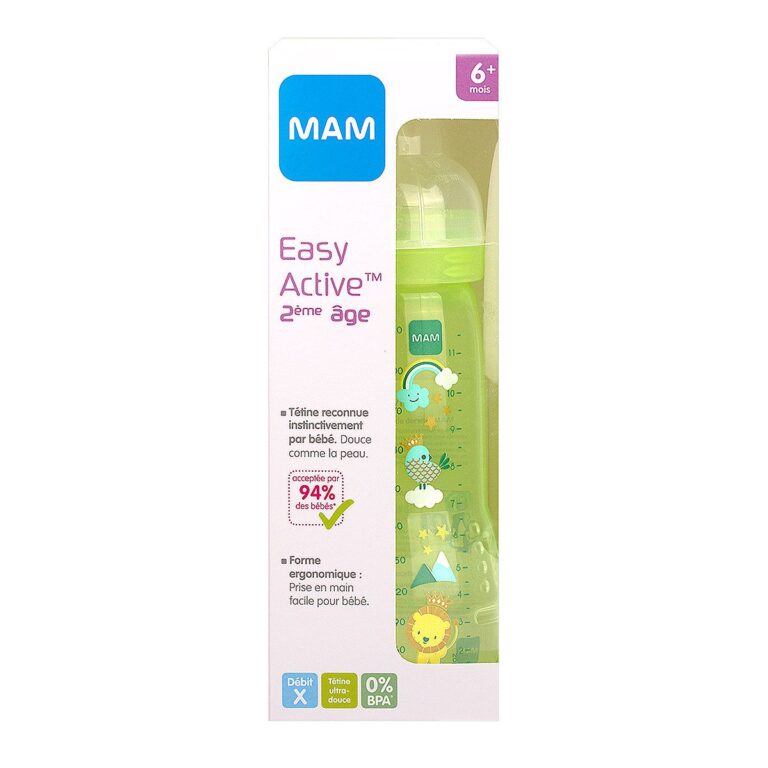MAM EASY ACTIVE VERT 6M+ 330ML