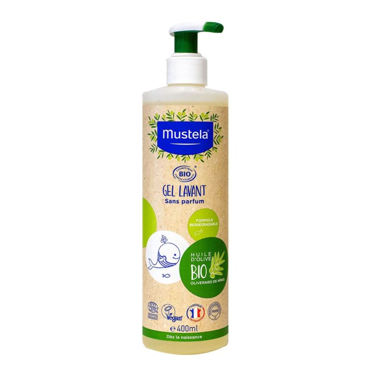 MUSTELA GEL LAVANT BIO 400ML
