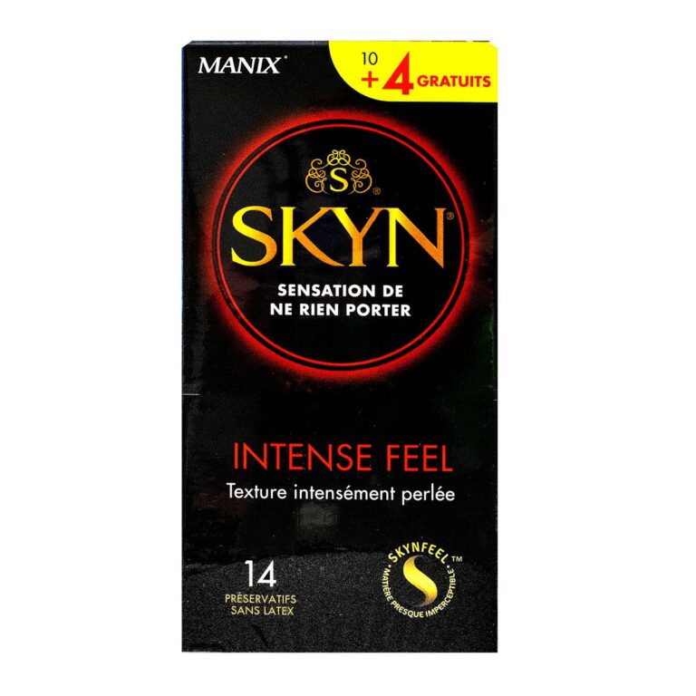 MANIX SKYN INTENSE FEEL B/10+4