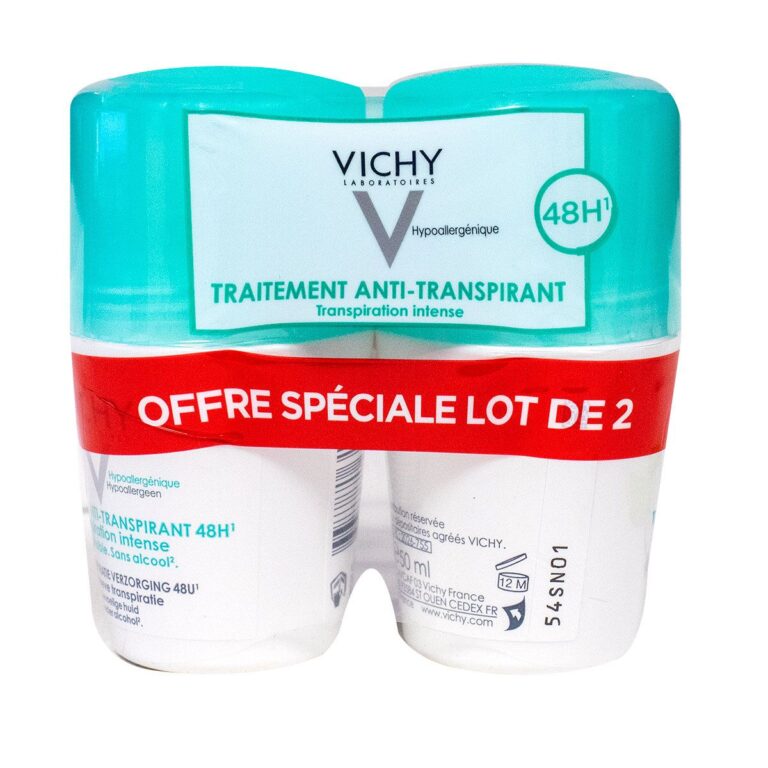 VICHY DEO ANTI TRANSP BILLE 2*50ML