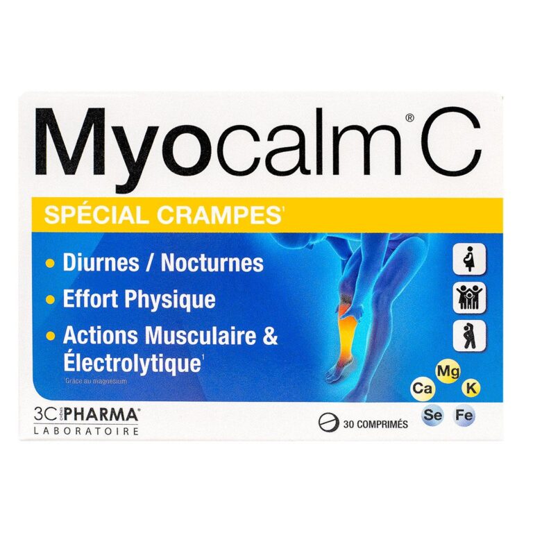 LES 3 CHENES MYOCALM SPECIAL CRAMPES 30CP