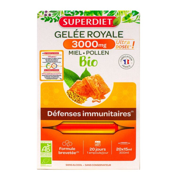 SUPERDIET GELEE ROYALE 3000 20*15ML
