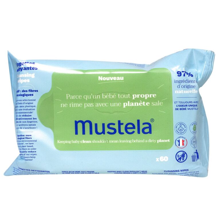 MUSTELA LINGETTES NETTOYANTES *60