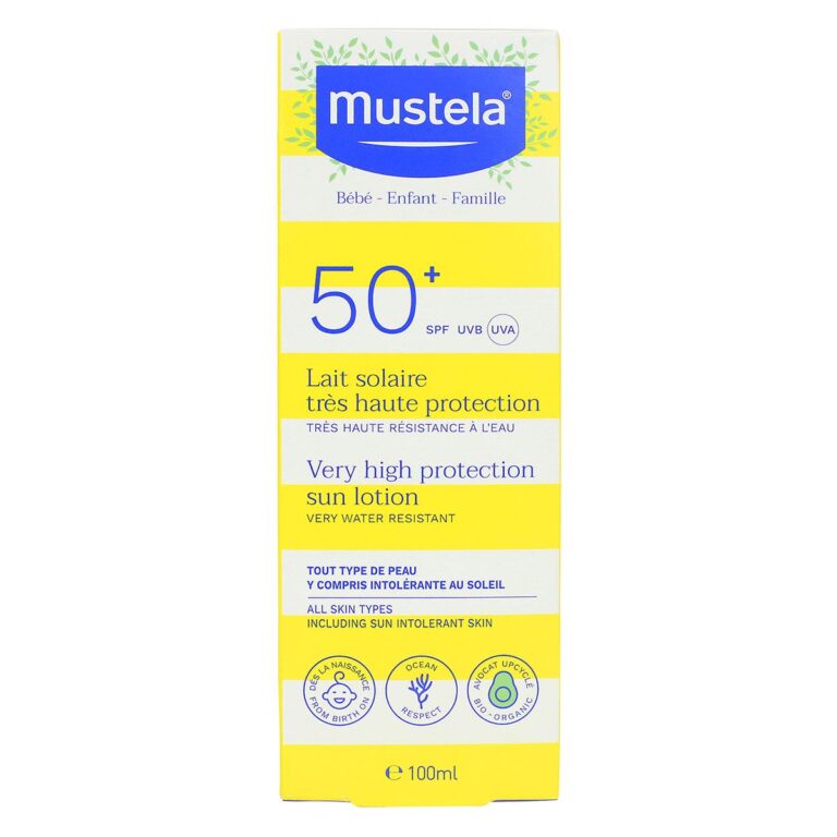 MUSTELA LAIT SOLAIRE SPF50+ HP 100ML