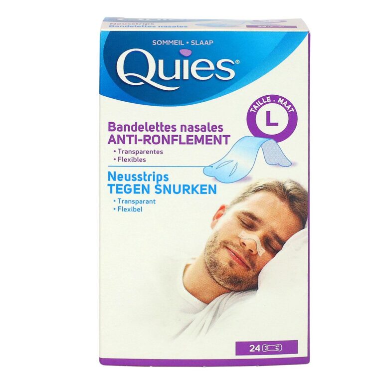 QUIES BDELETTE ANTI RONFL GD TAILLE BTE24