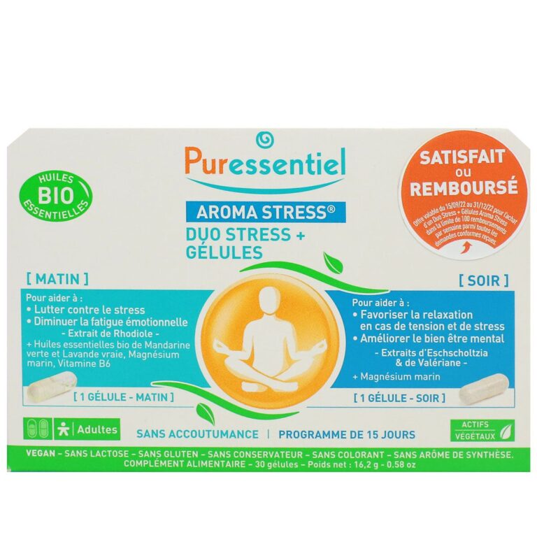 PURESSENTIEL DUO STRESS+AROMA GEL/30