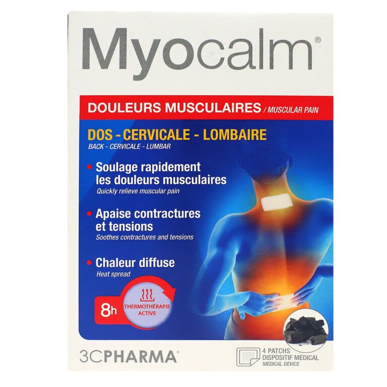 LES 3 CHENES MYOCALM PATCH X4
