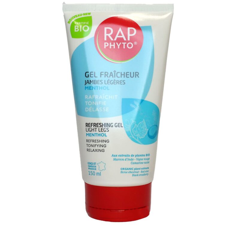 RAP PHYTO GEL FRAICH MENTHOL BIO 150ML