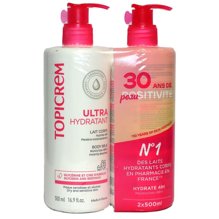 TOPICREM UH LAIT CORPS 2*500ML