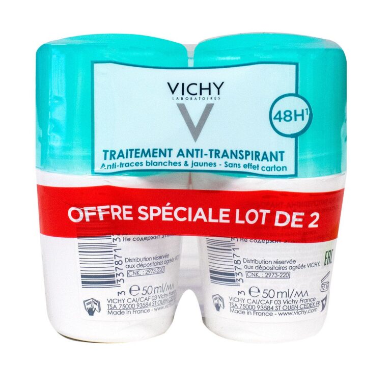 VICHY DEO ANTI TRACES BILLE 2*50ML