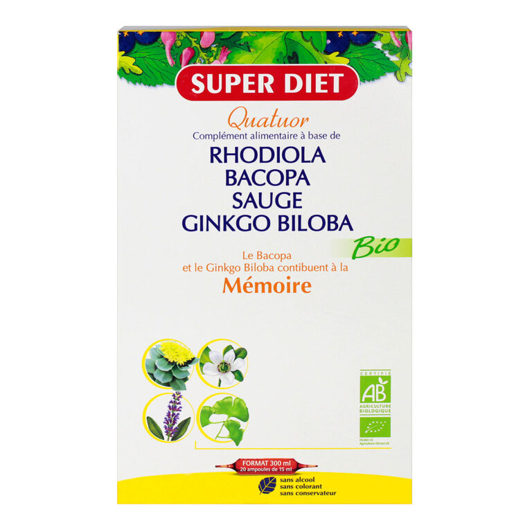 SUPERDIET QUATUOR MEMOIRE 20*15ML