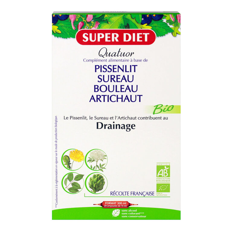 SUPERDIET QUATUOR DRAINAGE 20*15ML