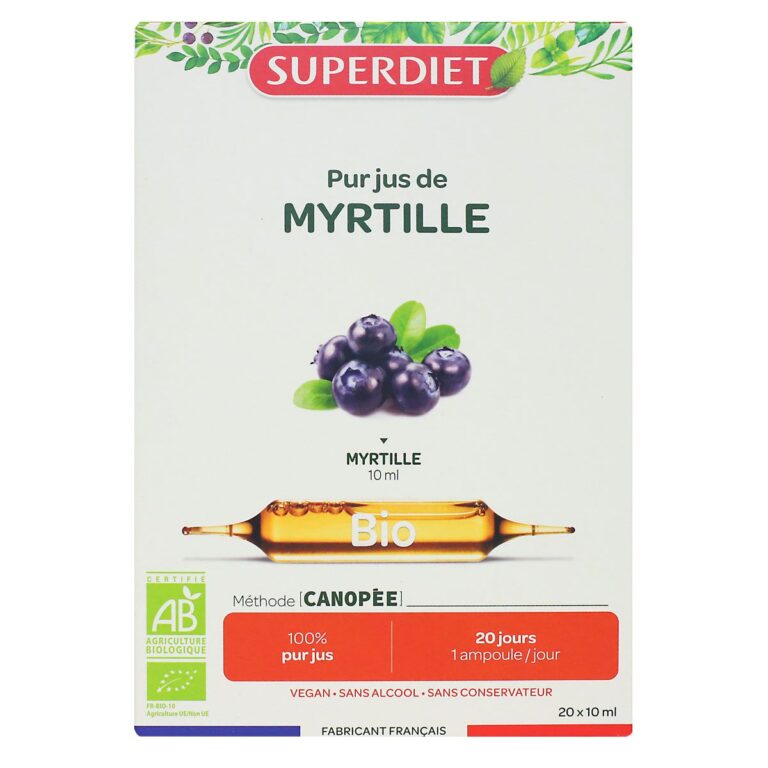 SUPERDIET MYRTILLE BIO AMP 20