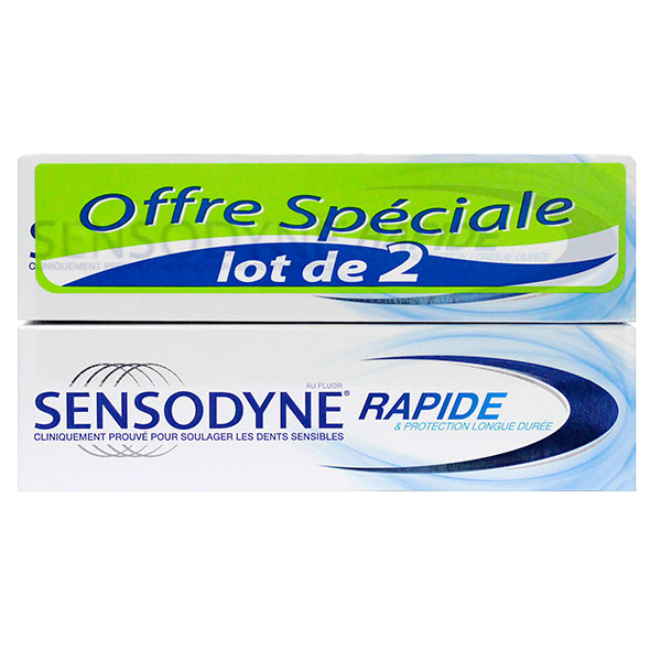 SENSODYNE RAPIDE 2*75ML