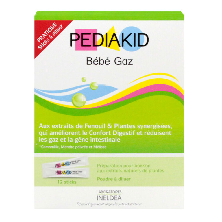 PEDIAKID BB GAZ ETUI 12 STICKS