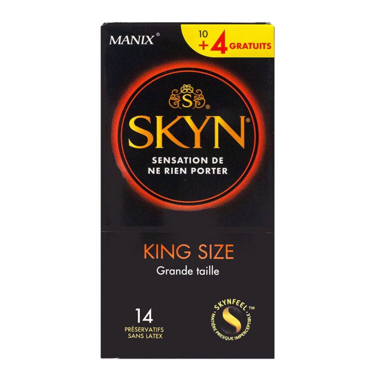 MANIX SKYN KING SIZE B/10+4