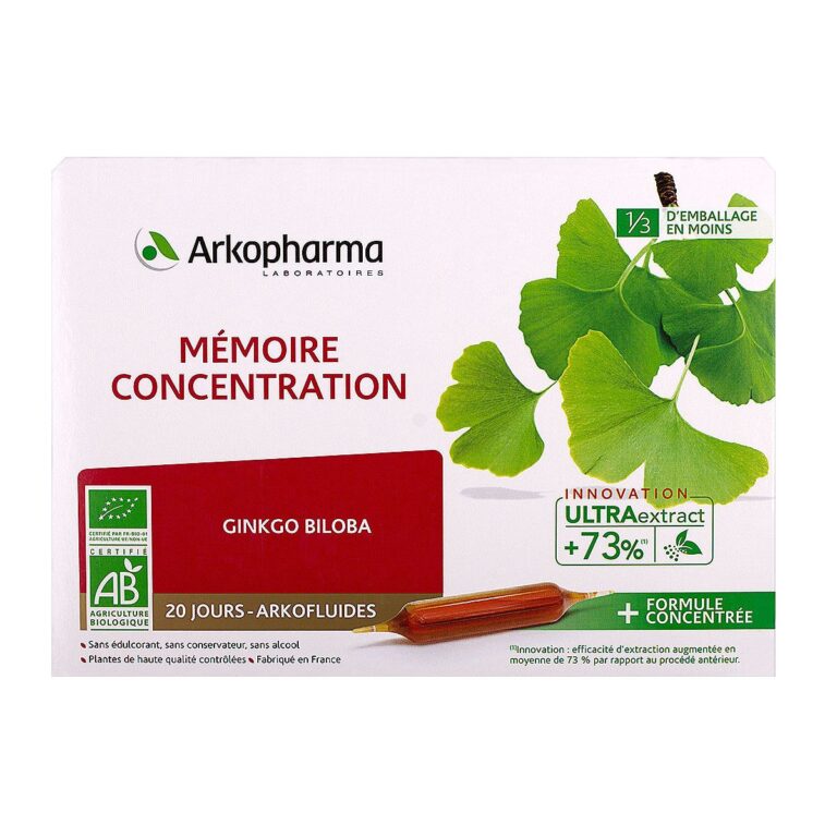 ARKOFLUIDE MEMOIRE GINKO BILOBA BIO