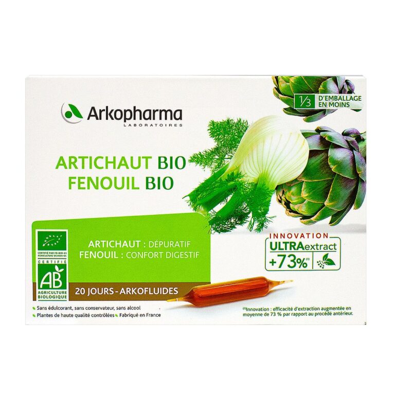 ARKOFLUIDE ARTICHAUT FENOUIL BIO
