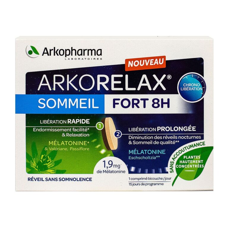 ARKORELAX SOMMEIL FORT 8H 15CP