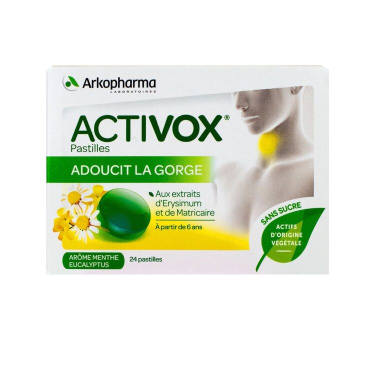 ARKO ACTIVOX PAST MENTHE EUCALYPTUS B/24