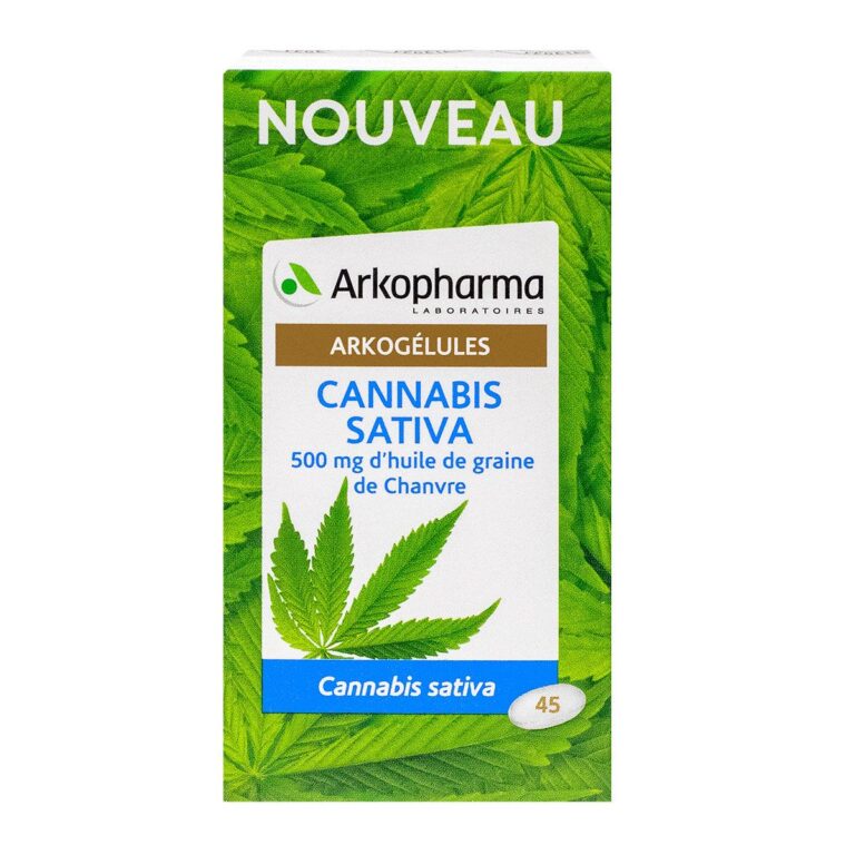 ARKOGEL CANNABIS SATIVA 45 CAPS