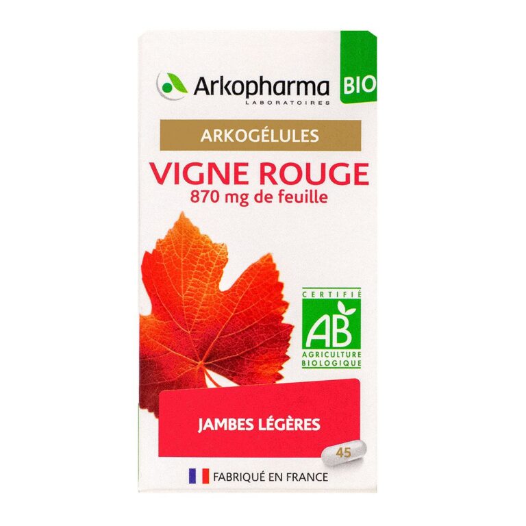 ARKOGEL VIGNE ROUGE BIO 45G