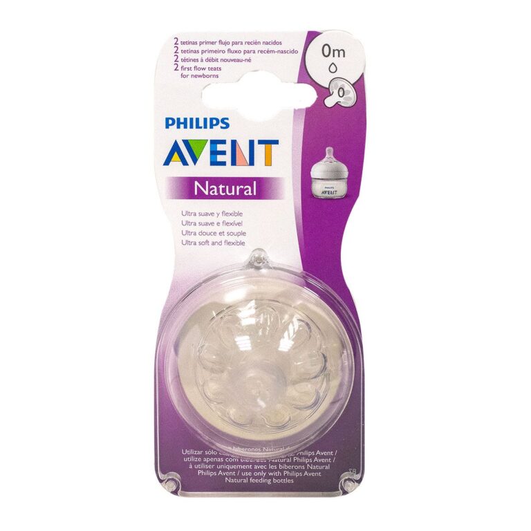 AVENT TET NATURAL NOUV NE 0M X2 2,0