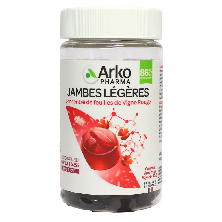 ARKO PHYTOGUMMIES VIGNE ROUGE X60