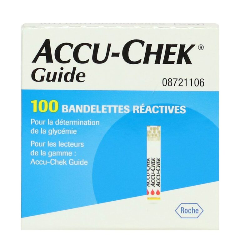 ACCU CHECK GUIDE BANDELETTE B/100